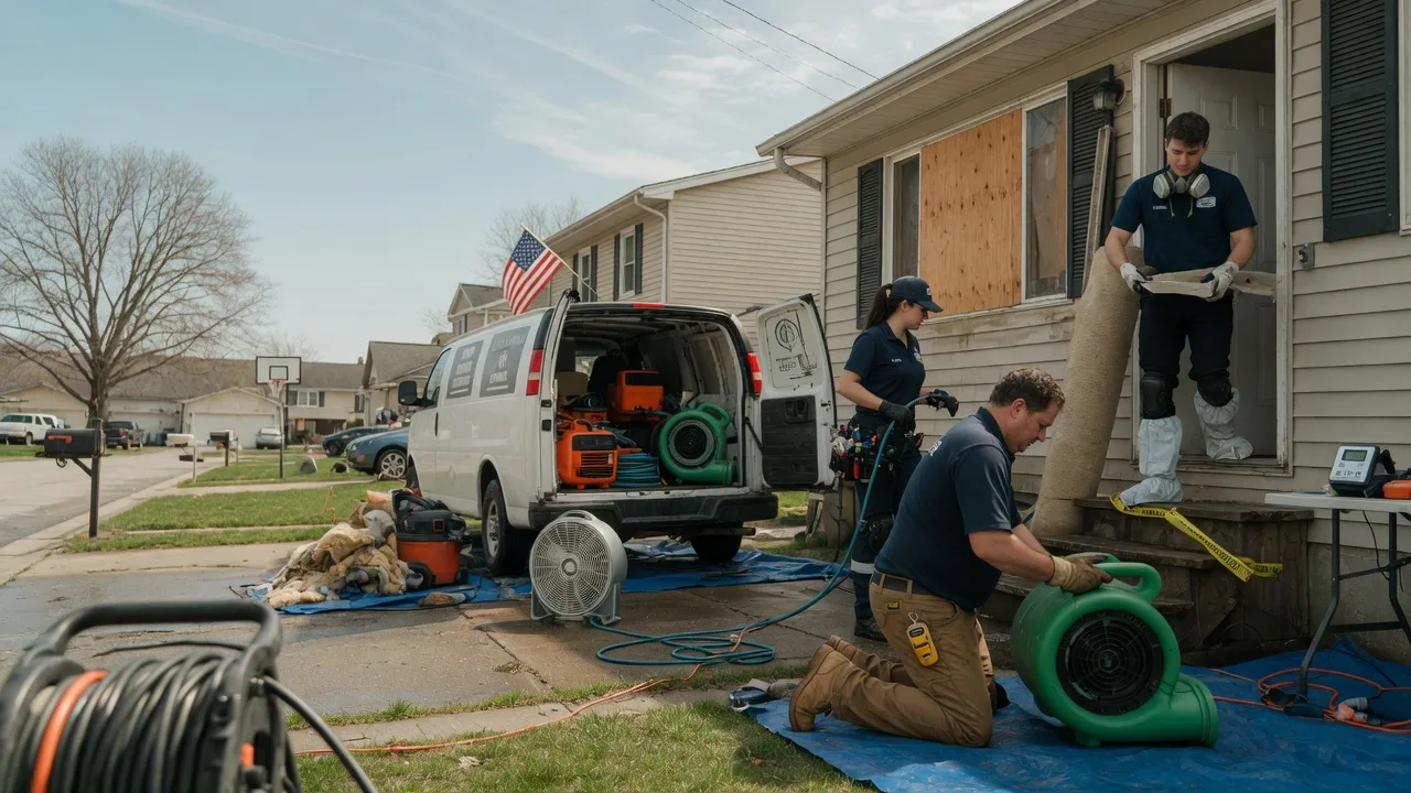 Water Damage Restoration in Assaria, KS near me